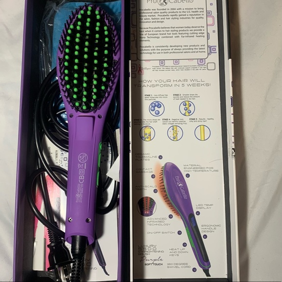 Pro Cabello Luxury Straightening Brush - Picture 9 of 11